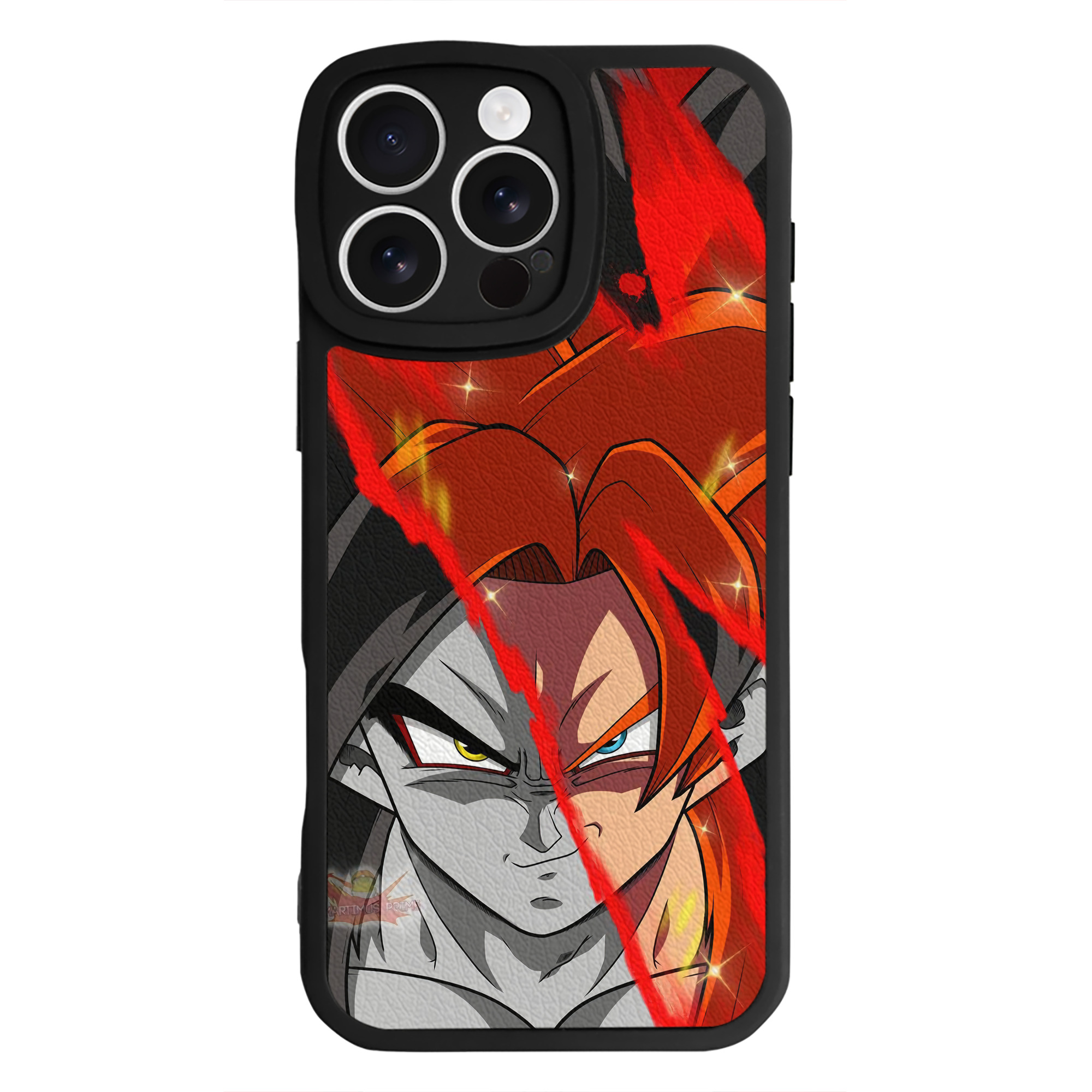 （画像用） ドラゴンボール DRAGON BALL 【iPhone 16シリーズ対応】シリコンスマホケース（レザー調） 材質：シリコン